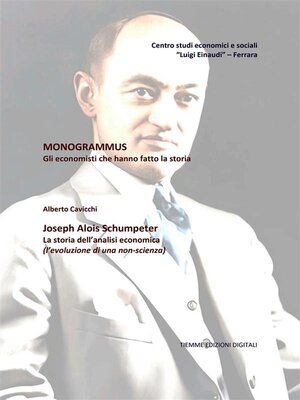 cover image of Monogrammus. Joseph Alois Schumpeter